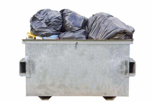 Professional demolition waste removal services in East Ham