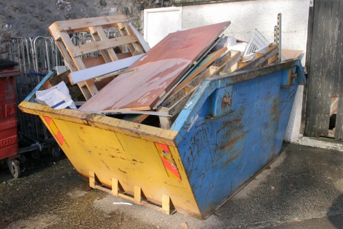 Beautiful East Ham garden ready for waste removal