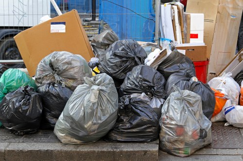 Various types of garden waste in East Ham