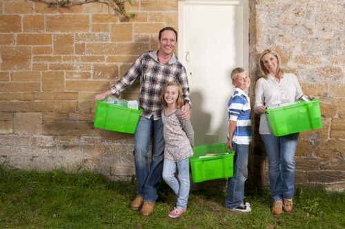 Waste removal process for builders in East Ham