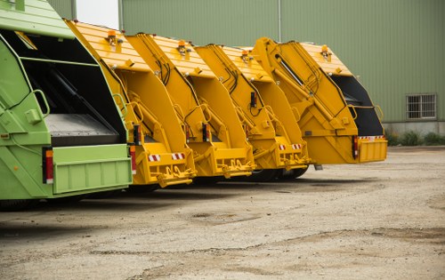 A variety of skip types available for hire in East Ham